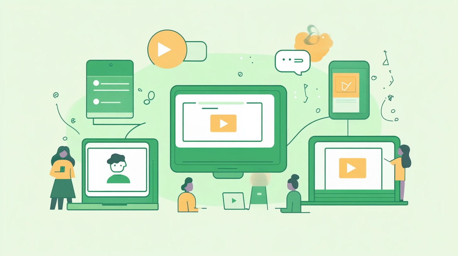Customer education and engagement visual